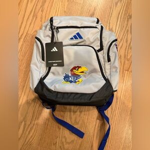 Adidas Kansas Jayhawks 5-Star Team 2 Backpack NWT